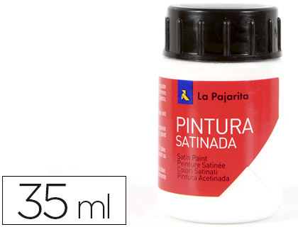 Pintura látex La Pajarita blanco 35ml.